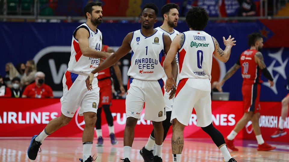 Anadolu Efes Avrupa kupalarında 751. maçına çıkacak